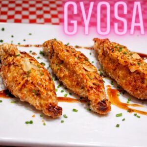 01.- Gyosas de Res y Verduras